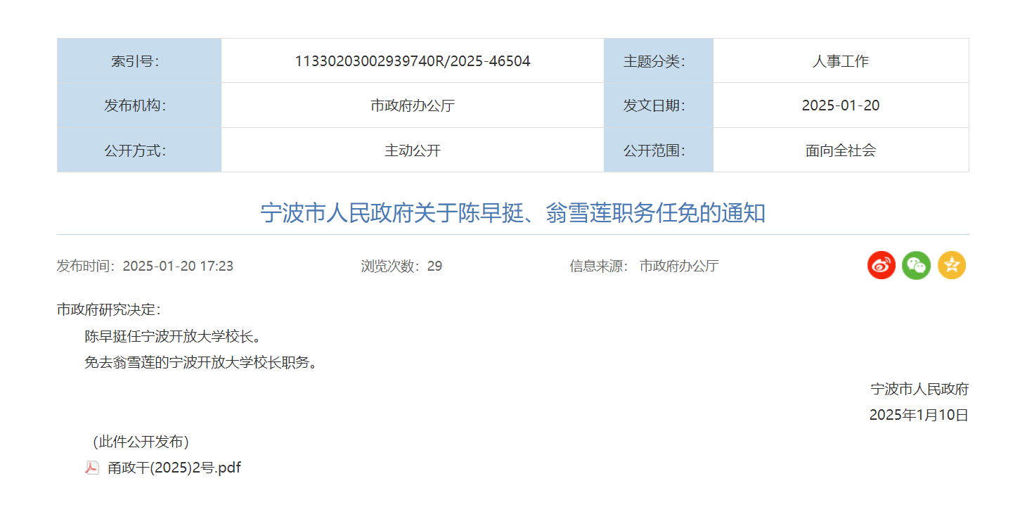 宁波最新人事任免，步骤指南及官方公告速递